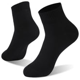 RANDY SUN Performance Socks front view in black with waterproof breathable design for outdoor comfort.