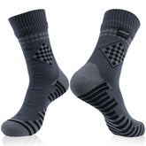 RANDY SUN waterproof socks close-up argyle knit for dry feet during hike