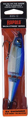 Rapala Balsa Xtreme Swimmer side view showing rugged copolymer shell for durability.
