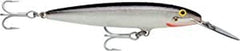 Rapala CD7MAG silver minnow countdown lure ready for deep-water trolling