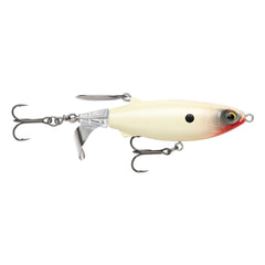 Rapala ClapTail 110 topwater lure breaks surface with loud commotion to attract bass