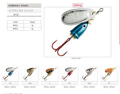 Rapala Vibrax Wildeye belled body highlights non-twist vibrations