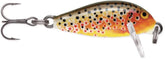 Rapala Countdown 01 Brown Trout lure side view for precise depth targeting