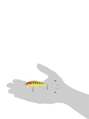 Rapala Countdown Elite 75 Gilded Hot Tiger lure, side view, targets trout and bass with depth control.