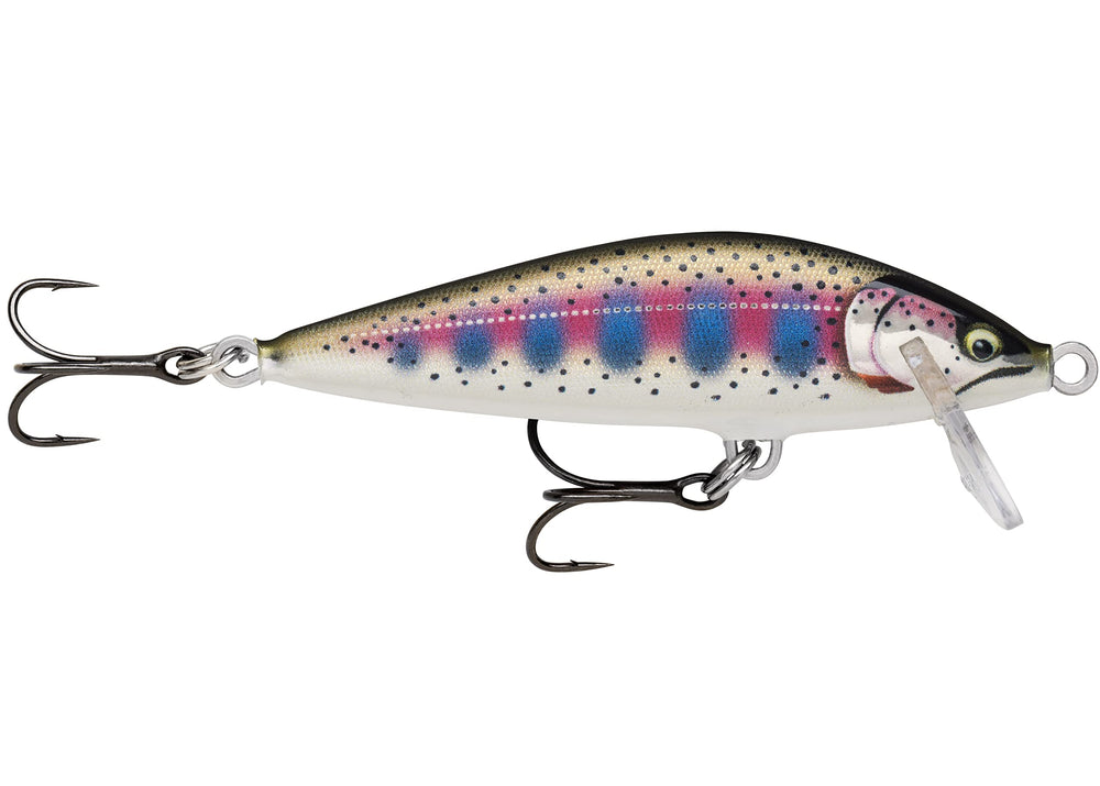 Rapala Count Down Elite Minnow lure body showcases a realistic minnow profile to entice bites