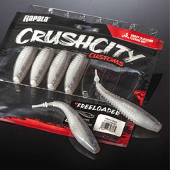 Green Pumpkin Chartreuse Pepper color aids visibility and lure performance.