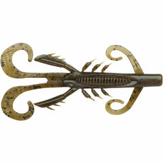 Rapala CrushCity Hedgehog 4in Green Pumpkin image for finesse rigs.