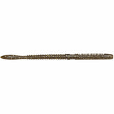Rapala CrushCity Janitor worm in green pumpkin magic for Ned rig finesse and targeted bites