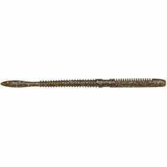 Rapala CrushCity Janitor worm in green pumpkin magic for Ned rig finesse and targeted bites