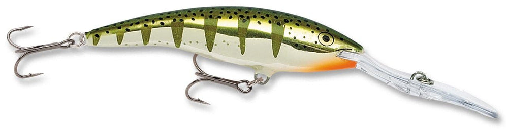 Rapala Deep Tail Dancer 07 lure with flash yellow perch color and deep-diving action