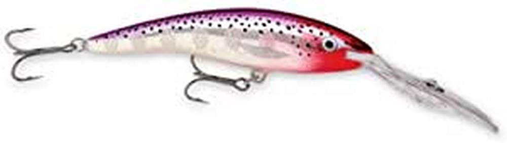 Rapala Deep Tail Dancer 11 Clown Flash lure showing deep-diving action for trophy bass