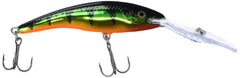 Rapala Deep Tail Dancer 11 Flash Perch with a deep-diving lip for deep-water targeting.