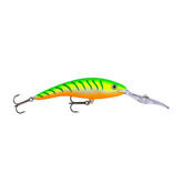 Rapala Deep Tail Dancer 11 Green Tiger UV lure, lifelike action for freshwater fishing