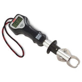 Rapala digital fish gripper display reads weight precisely for quick on-boat measurements.
