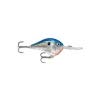 Rapala DT10PSL side profile demonstrates subtle forward travel and minnow fade