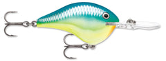 Rapala Dives-To Crankbait Caribbean Shad for sharp action and depth control