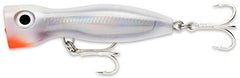 Rapala Glass Ghost X-Rap Magnum Xplode with ready-to-use hook assembly showing durable hardware.