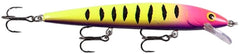 Rapala Husky Jerk Head Spin lure in action boosts strike opportunities for bass and pike.