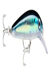 Rapala Husky Magnum 15 Silver Blue Mackerel, front view, ideal for long casts and deep-water trolling