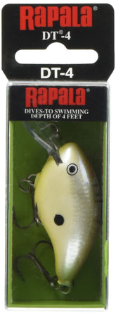 Rapala Ike's Custom Ink DT06 Disco Shad 2in front view with muted color, natural look.