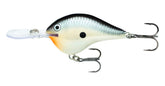 Rapala Ike's Custom Ink DT06 Penguin close-up with muted color and pearly finish for bass realism