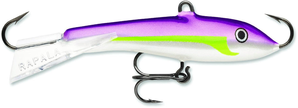 Rapala Jigging Rap 2-inch Regal Shad for deep-water jigging and multi-species lure versatility.