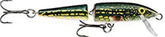 Rapala Jointed 11 Pike lure in action with lifelike baitfish motion