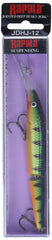 Rapala Jointed Deep Husky Jerk 12 Perch close up eye captures lure detail