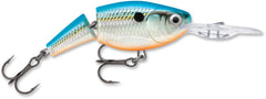 Rapala Jointed Shad Rap 07 in Blue Shad displaying lifelike action to entice finicky fish