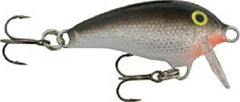 Rapala Mini Fat Rap 03 Silver lure for trout and panfish casting and trolling