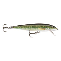 Rapala Original Floater 11 Live Pike lure side profile showing lifelike movement
