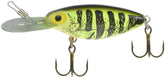 Rapala Original Hot 'N Tot 07 Naturistic Perch front view, lifelike perch pattern for perch fishing.