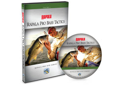 Rapala Pro Bass Tactics DVD 2 cover image illustrating bigger bass strategies.