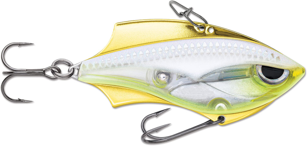 Rapala Rap-V Blade 05 Bud lure with compact blade for precise vibrations.