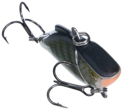 Rapala Rattlin' 05 Bluegill lure close-up on premium VMC hooks
