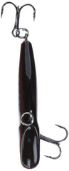 Rapala Rattlin 05 red crawdad side view emphasizes compact lipless form for versatile casting.