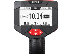 Rapala RHVDS scale in action weighing a catch with clear numbers.