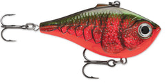 Rapala Rippin' Rap red crawdad lure with lifelike action for bass.