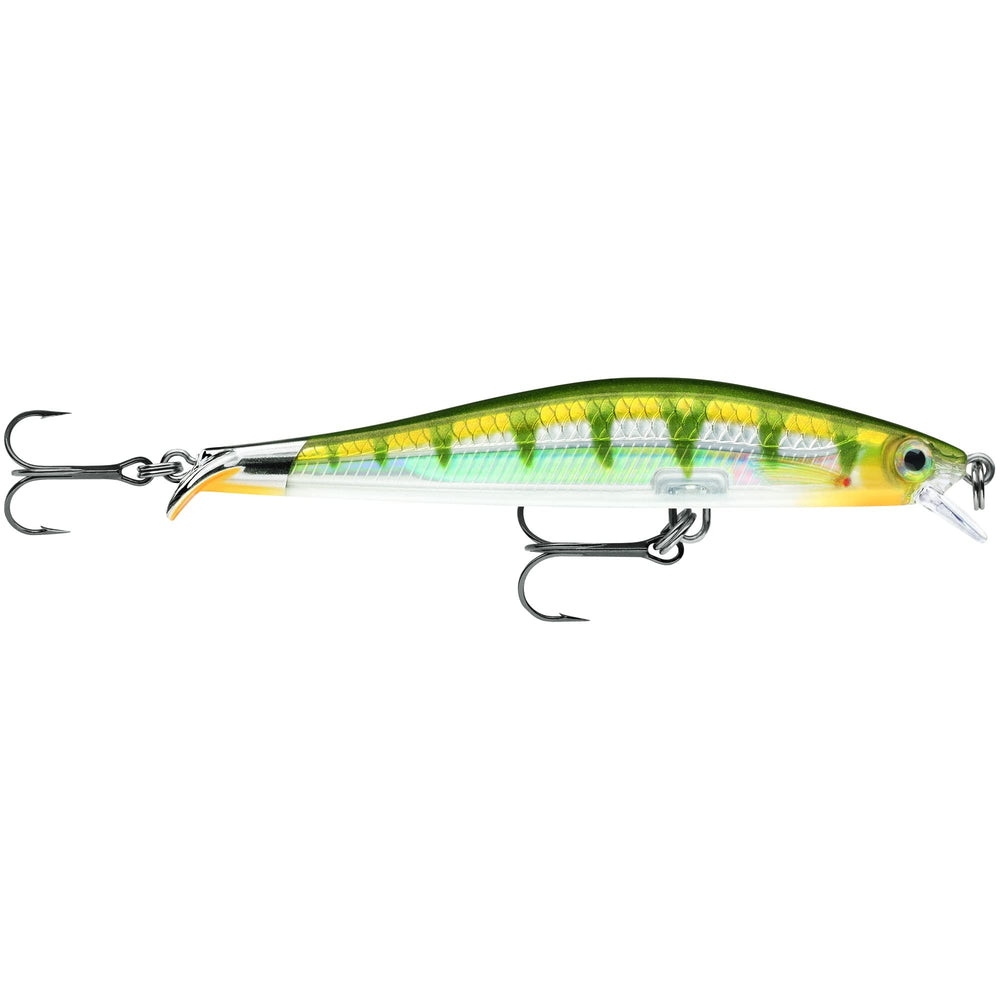 Rapala RPS09YP RipStop 9 Jerk Bait in Yellow Perch pattern for freshwater fishing.
