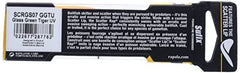 Rapala Scatter Rap Glass Shad 07 Glass Green Tiger UV detailed eye shows reflective finish for realism