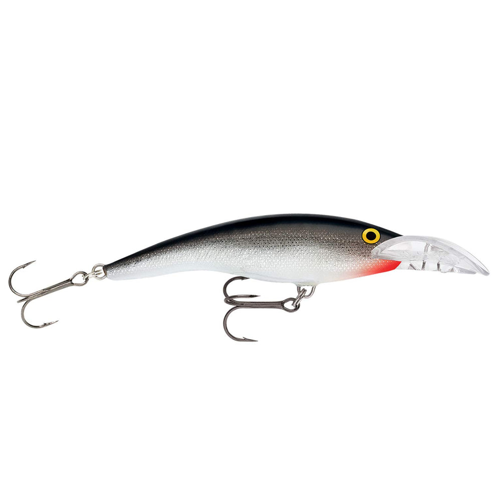 Rapala Scatter Rap Tail Dancer 09 Silver lure, eye-catching finish for attracting bites during casts.