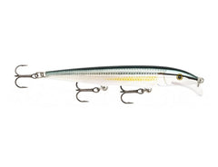Rapala SCRM11WAL lure displays vivid color pattern for easy tracking.