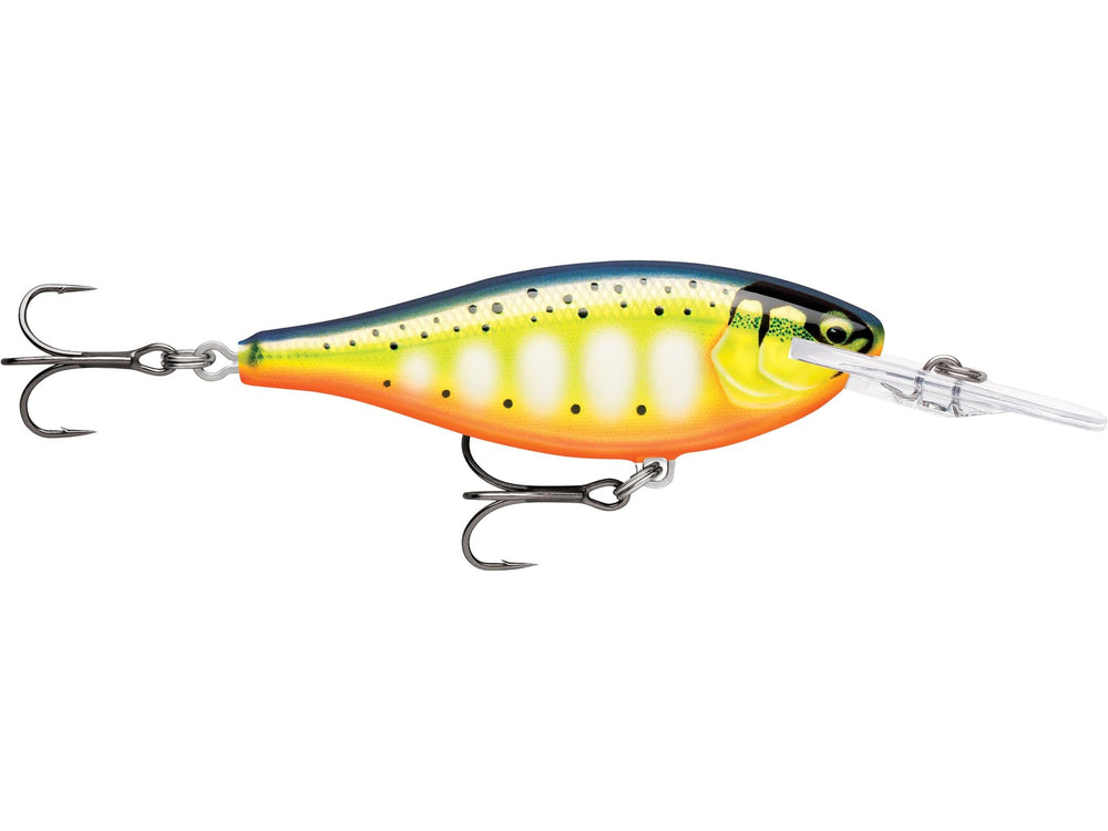 Rapala Shad Rap Elite crankbait in gilded hot steel for multi-species fishing