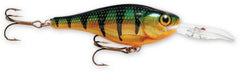 Rapala Shad Rap Rattlin' Suspending 07 Perch lure with lifelike wobble for perch fishing