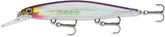 Rapala Shadow Rap Deep 11 Purpledescent front view with lifelike finish for bass lure realism