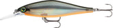 Rapala Shadow Rap Shad Deep 09 front view with frosted color for stealthy lure presentation.