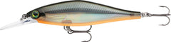 Rapala Shadow Rap Shad Deep 09 front view with frosted color for stealthy lure presentation.