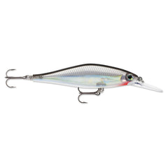 Rapala Shadow Rap Shad Deep in silver with slow-rise action for freshwater bass.