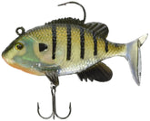 Rapala Storm WildEye Live Bluegill 03 in action showing lifelike movement for bass