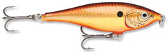 Rapala Twitchin' Rap 08 Copper Flash lure ready for twitch retrieves and bites